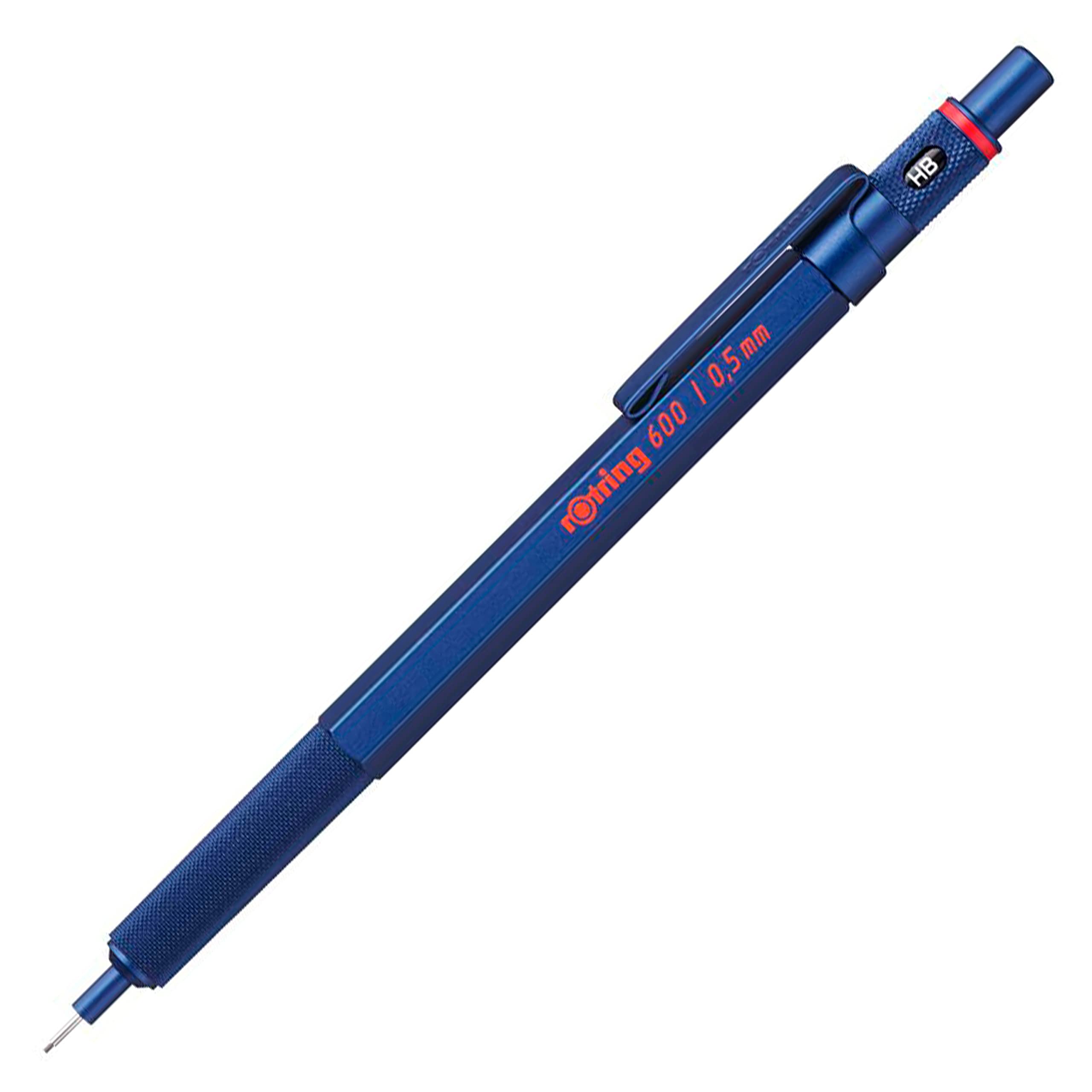 rotring-600-druckbleistift-0-7-mm-blau-vollmetall image 7
