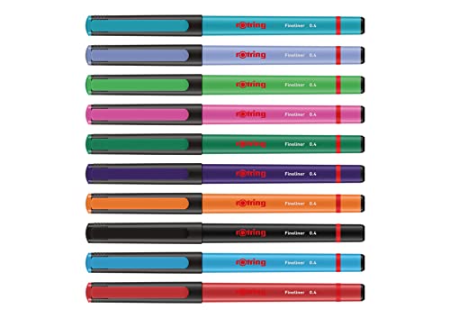 rotring-liner-fineliner-0-4-mm-diverse-farben-10-st-ck image 8