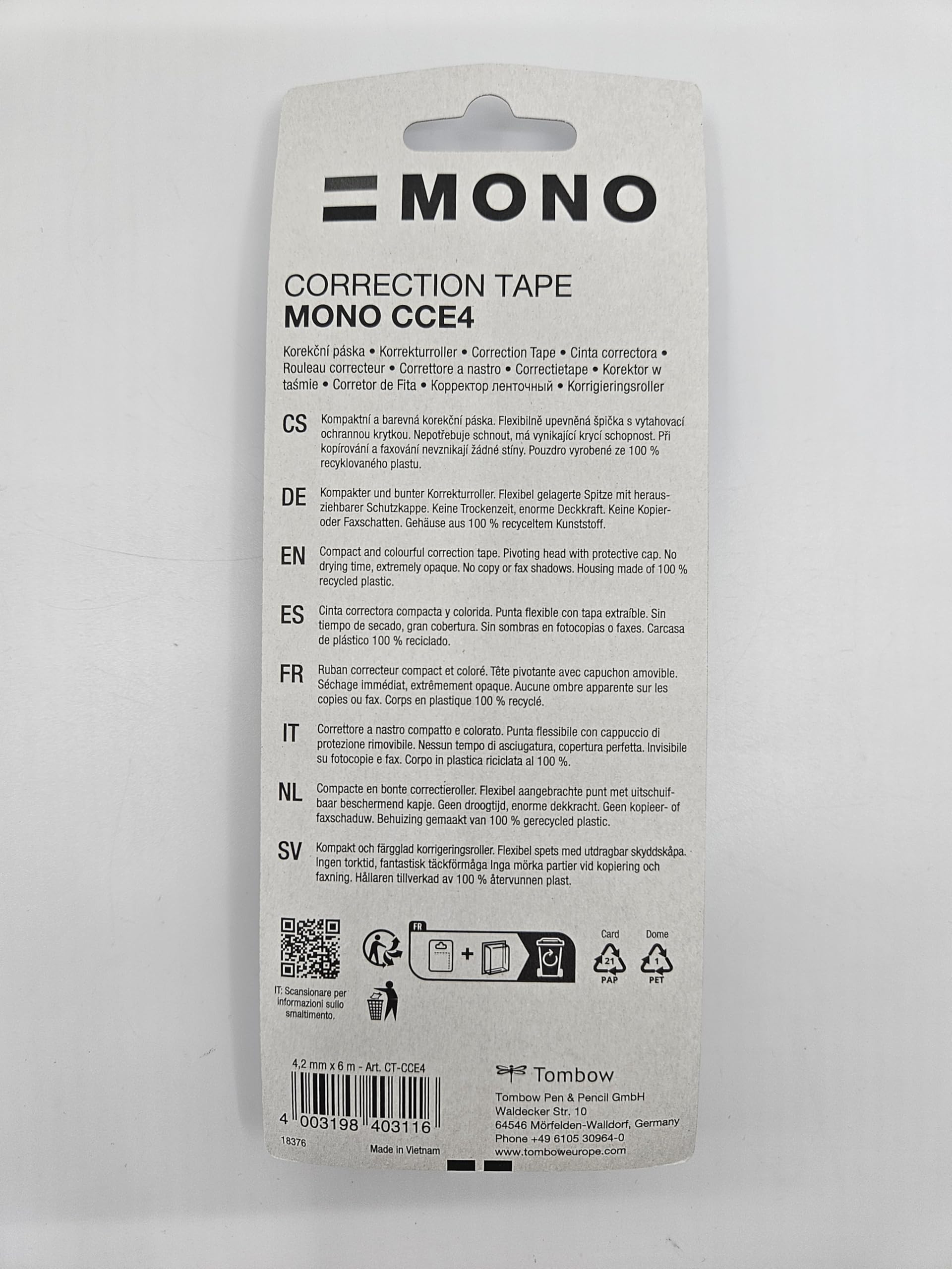 tombow-mono-mini-korrekturroller-ct-cce4-4-2-mm-x-6-m-gr-n image 2