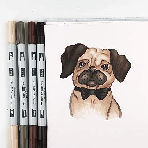 tombow-abt-pro-starter-set-4-alkoholmarker-bristol-block-a5 image 7