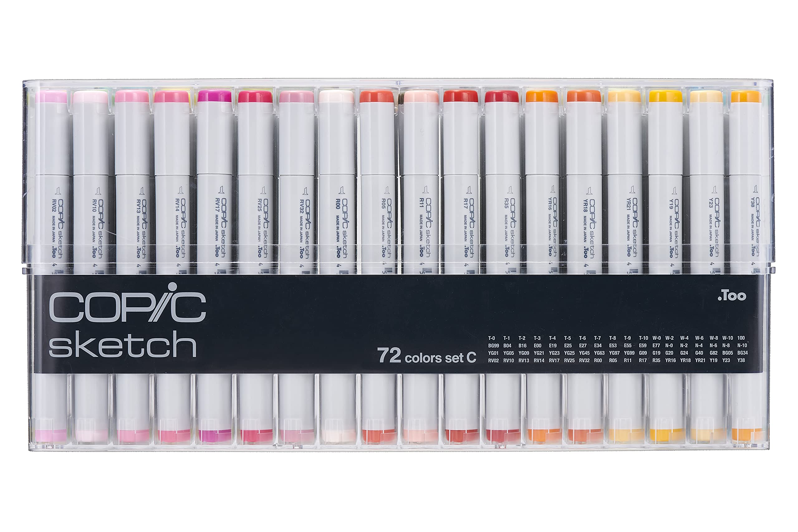 copic-sketch-set-72-colors-c-twin-marker-mit-medium-broad-und-super-brush-im-acr image 2
