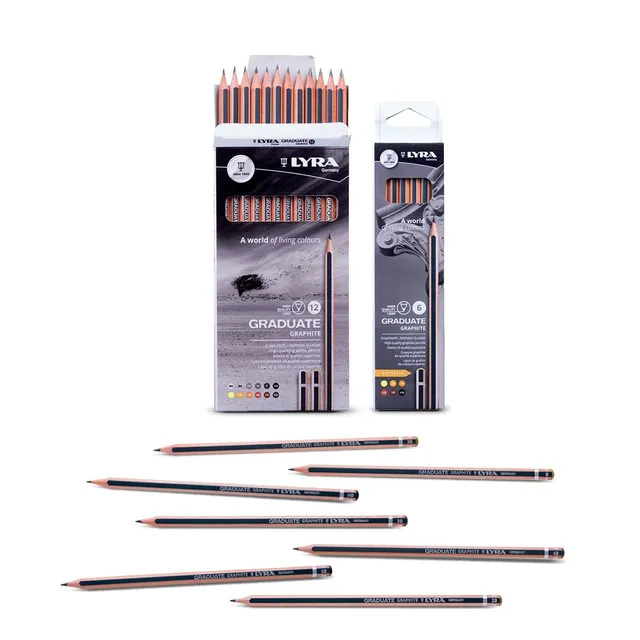 lyra-graduate-graphite-artwork-graphitstift-f-r-zeichnung image 1