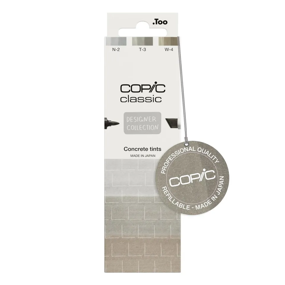 copic-classic-designer-collection-twin-marker-set-concrete-tints-3-graut-ne-n2-t image 1