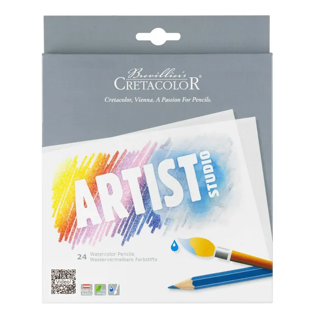 cretacolor-artist-studio-buntstifte-24er-wasservermalbares-set image 1