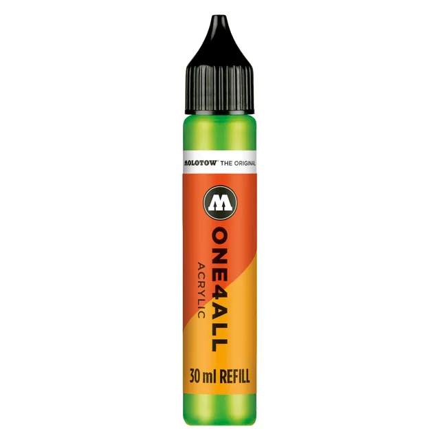 molotow-one4all-acryl-refill-30-ml-219-neon-gr-n-fluoreszierend image 1