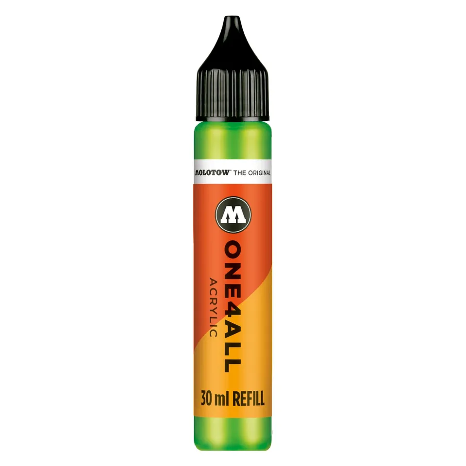 molotow-one4all-acryl-refill-30-ml-219-neon-gr-n-fluoreszierend image 1