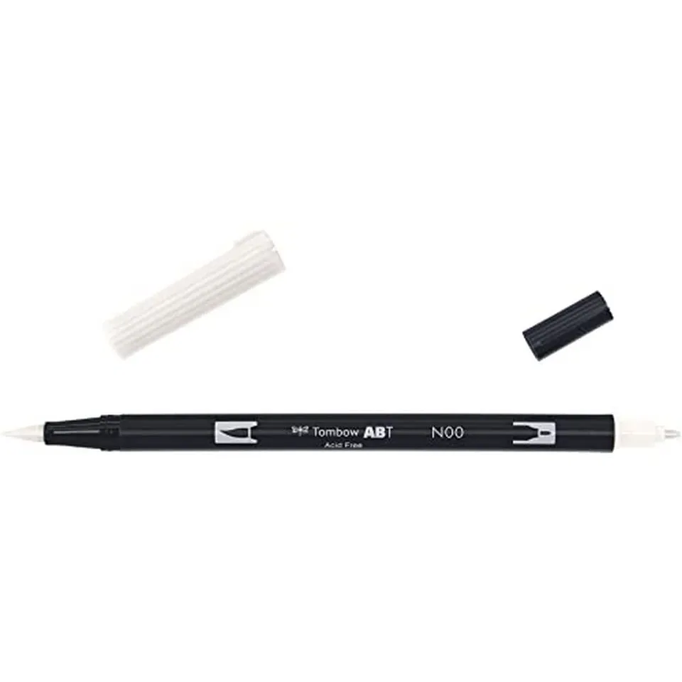 tombow-abt-dual-brush-pen-n00-blender-dual-brush-pen-mit-feinspitze-und-pinselsp image 1