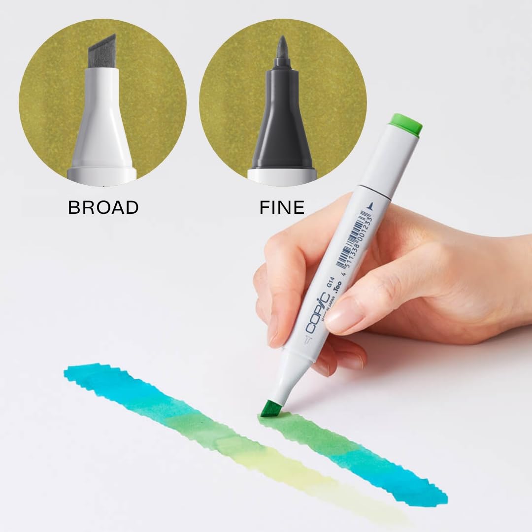 copic-classic-designer-collection-deep-forest-tints-3er-set-yg95-yg99-bg99 image 4