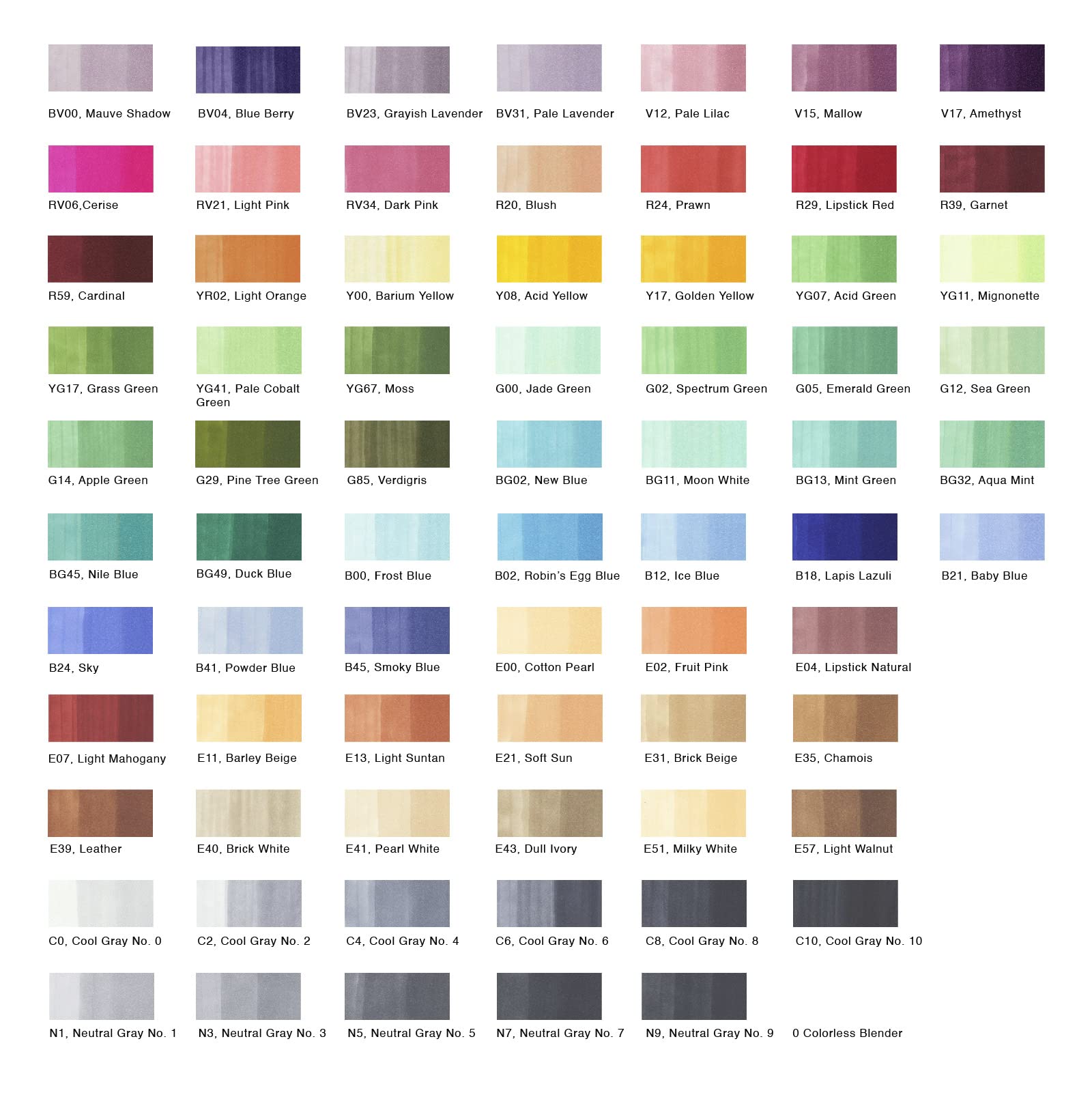 copic-sketch-set-72-colors-b-72-twin-marker-im-acryl-display image 3