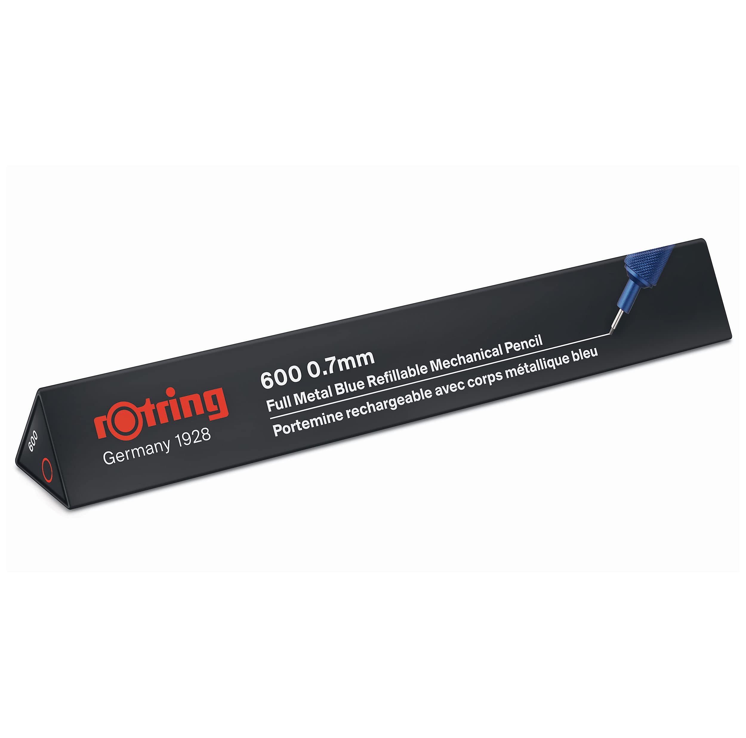 rotring-600-druckbleistift-0-7-mm-blau-vollmetall image 4