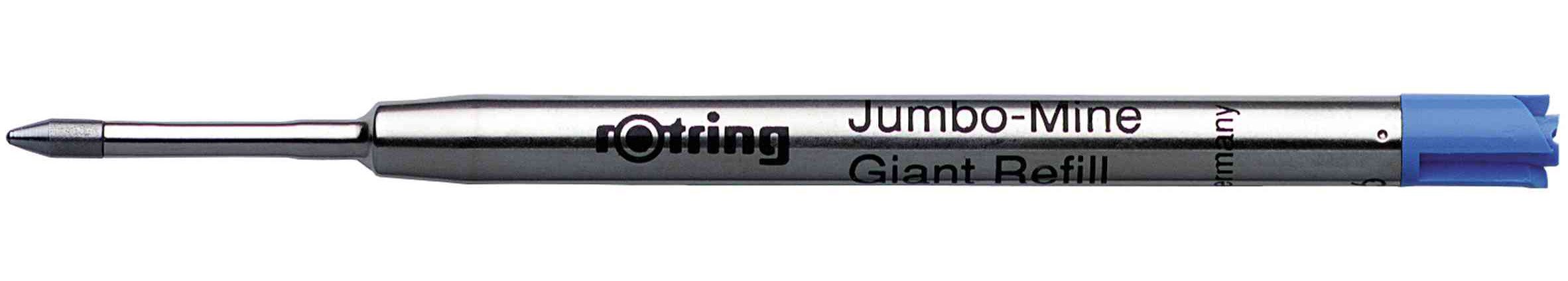 rotring-jumbo-mine-m-blau-ersatzminen-f-r-kugelschreiber-3-st-ck image 2