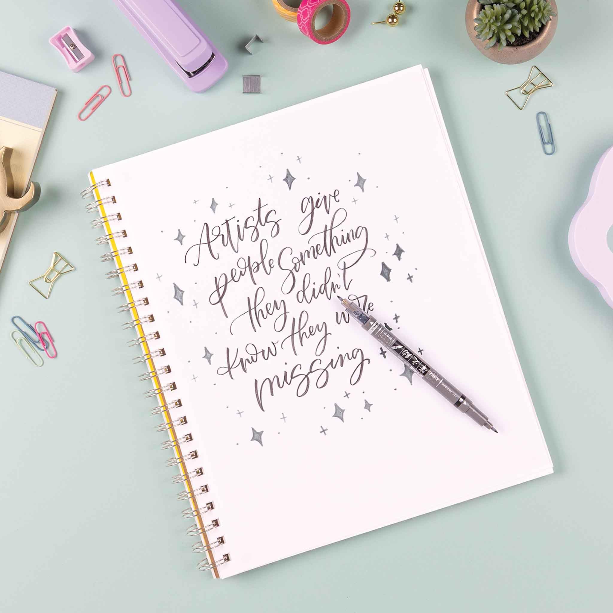 tombow-fudenosuke-ws-tbs-twin-brush-pen-schwarz-grau-weich image 2