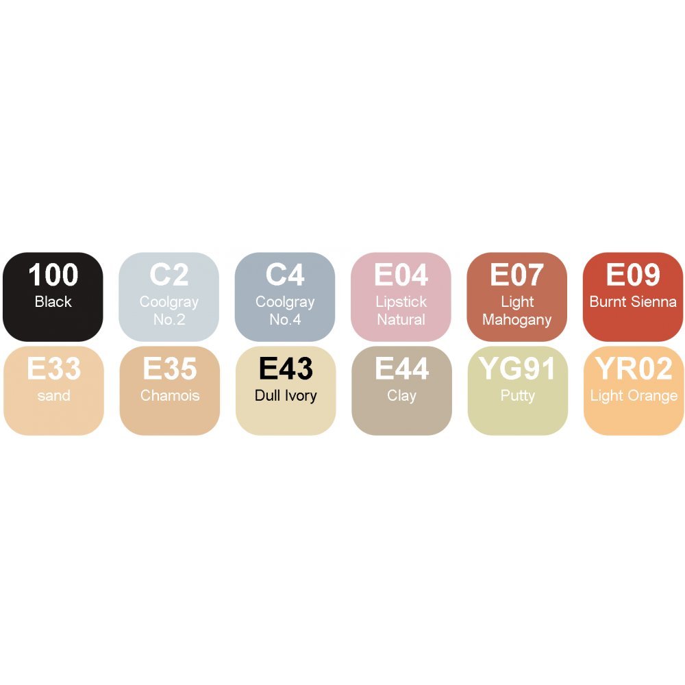 copic-classic-set-architektur-12er-im-acryl-display-twin-marker-breit-fein image 2