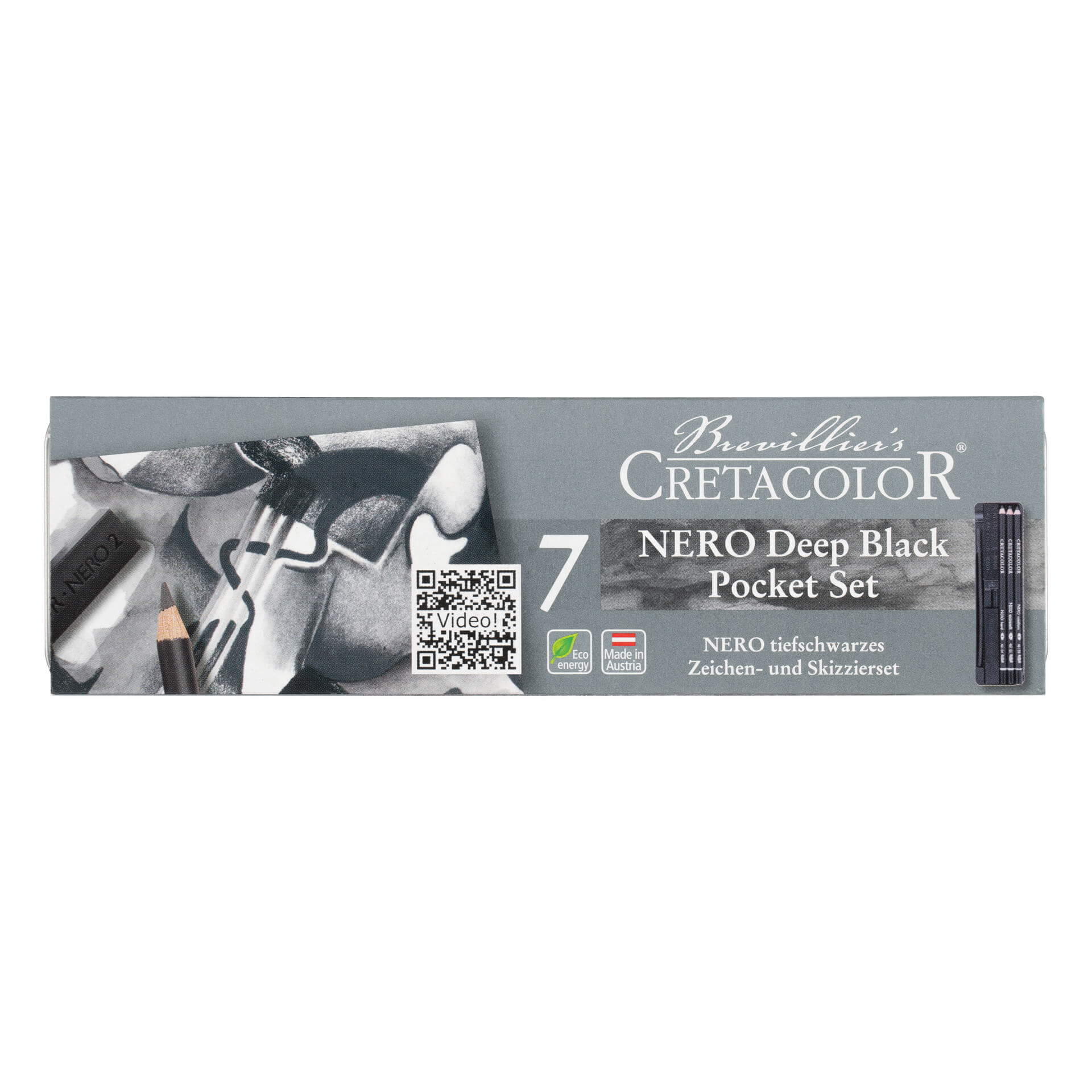 cretacolor-nero-pocket-set-tiefschwarzes-zeichenset image 1