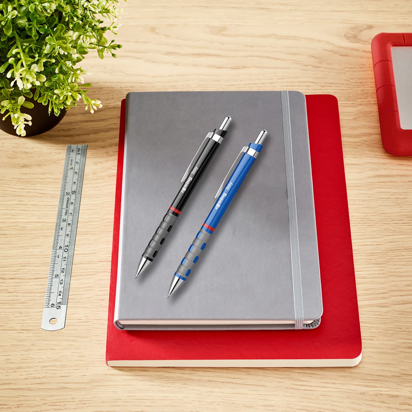 rotring-tikky-kugelschreiber-1-0-mm-blau-12-st-ck-blauer-schaft image 6