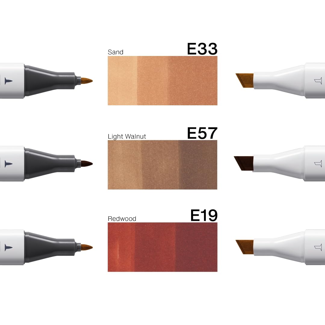 copic-classic-designer-collection-twin-marker-set-brick-terra-tints-3-rotbraunt- image 2