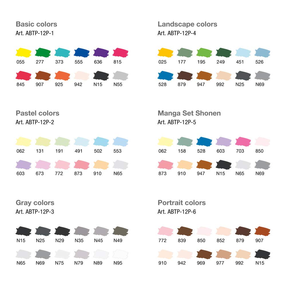 tombow-abt-pro-alkoholmarker-portrait-colors-set image 7