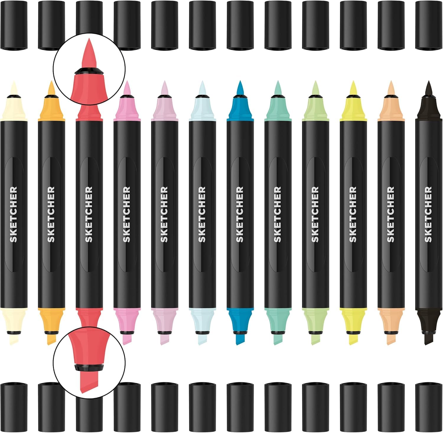 molotow-sketcher-twinmarker-main-kit-2-12-twin-marker-pinselspitze-3-mm-keilspit image 2