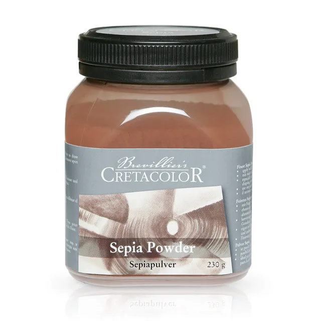 cretacolor-k-nstler-pulver-sepia-230g-zeichnungspulver image 1