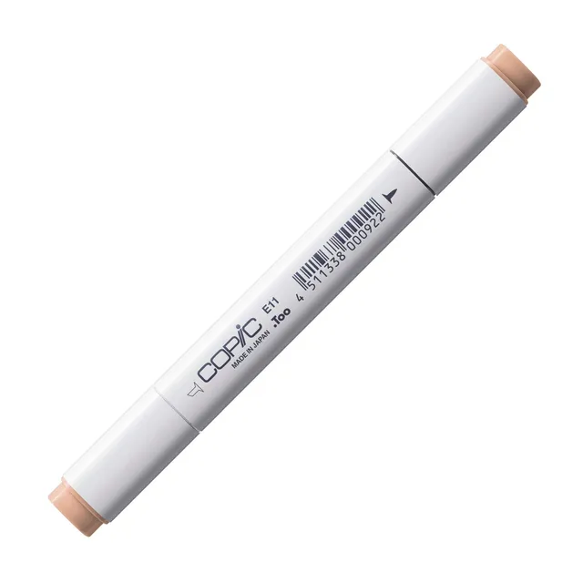 copic-classic-marker-typ-e-11-bareley-beige-layoutmarker-mit-breit-und-feinspitz image 1