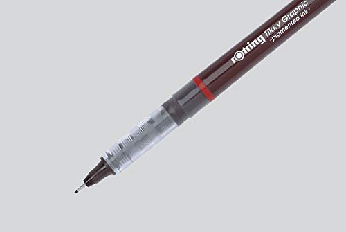 rotring-tikky-graphic-fineliner-1-0-mm-bordeaux-box-mit-12-stiften image 4