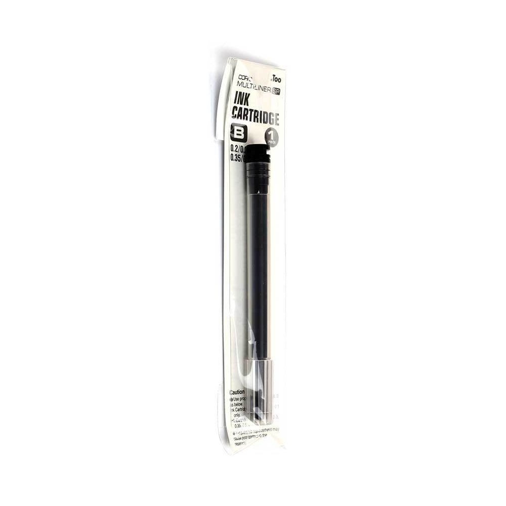 copic-multiliner-sp-nachf-llpatrone-b-black-pigmenttinte-refill image 1