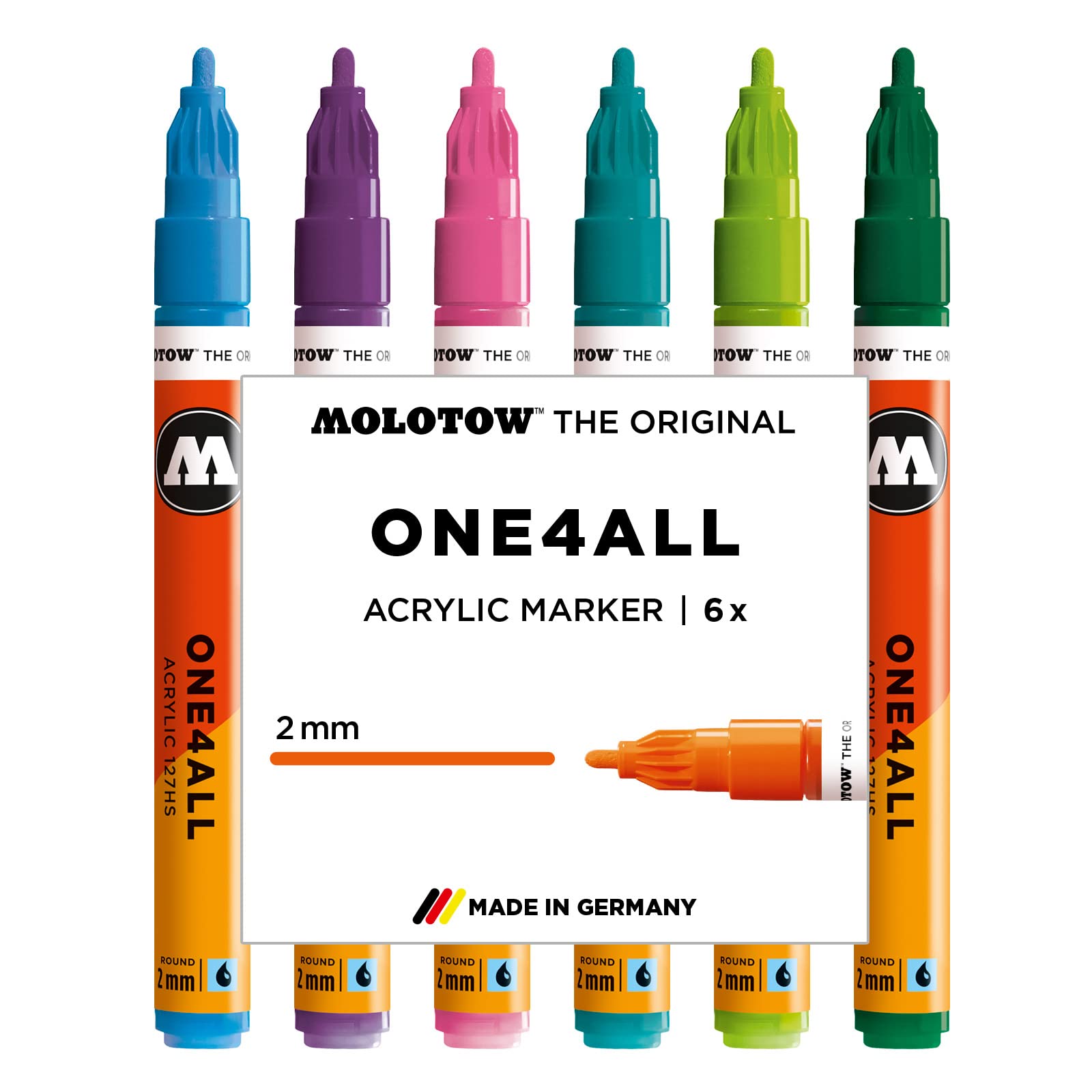molotow-one4all-127hs-acryl-marker-green-set-2-0-mm-6-st-ck image 8