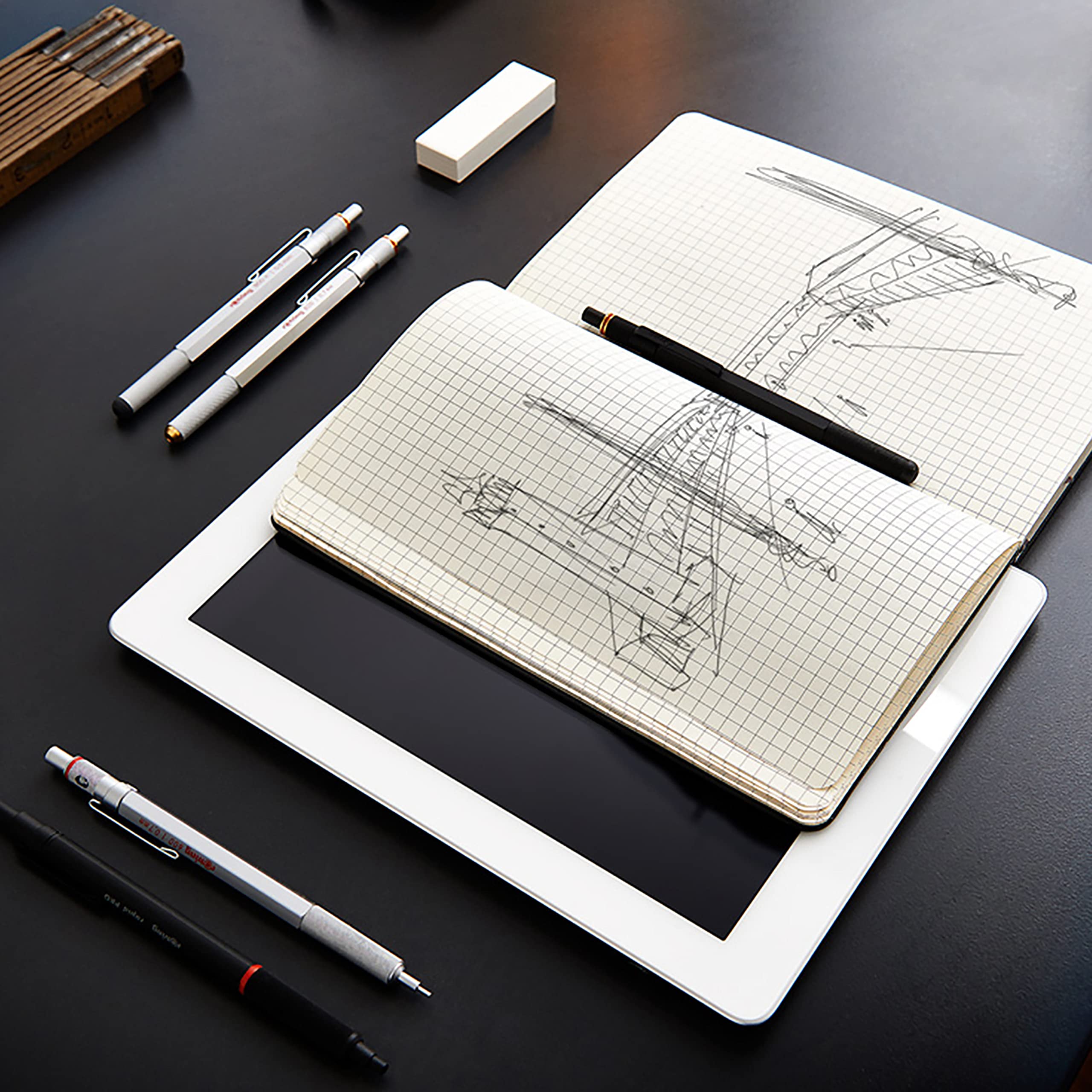 rotring-800-druckbleistift-0-5-mm-schwarz-vollmetall image 5