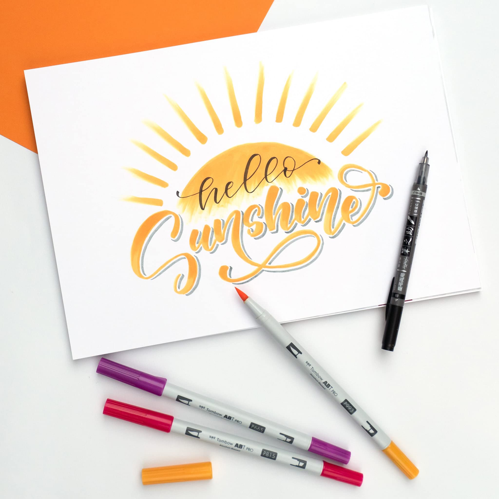 tombow-sunny-lettering-set-ls-abtp-3x-abt-pro-fudenosuke-twin-mit-anleitung image 5