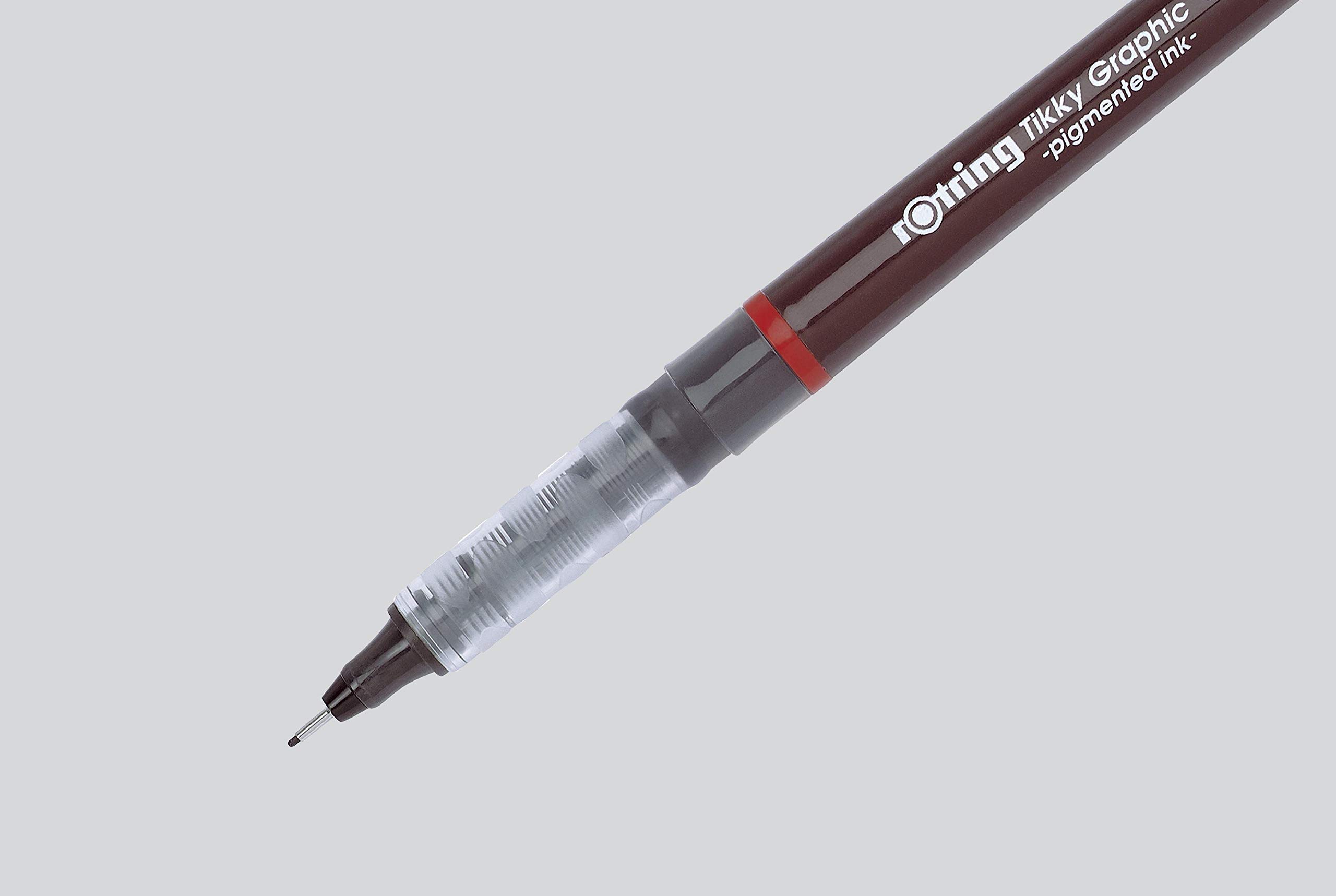 rotring-tikky-graphic-fineliner-1-0-mm-bordeaux-box-mit-12-stiften image 2