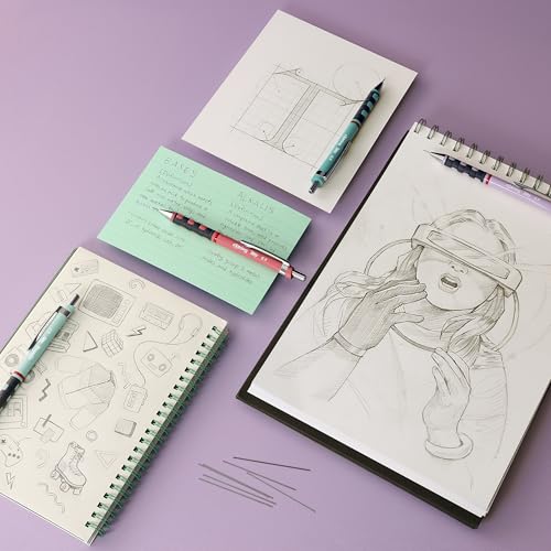rotring-tikky-druckbleistift-pastell-orchid-bloom-hb-0-5-mm-12-st-ck image 4