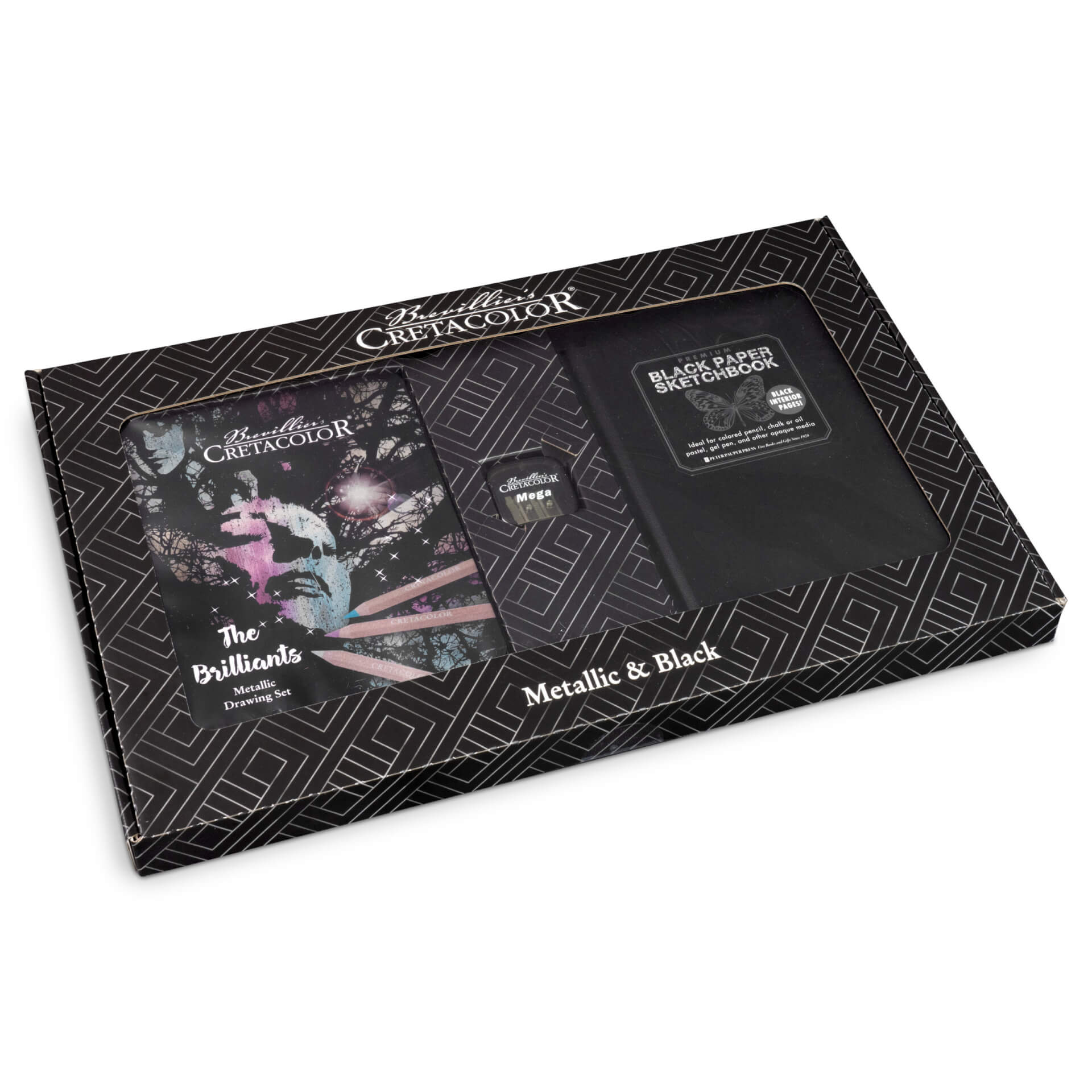 cretacolor-metallic-black-set-metallic-und-schwarz-zeichenset image 2