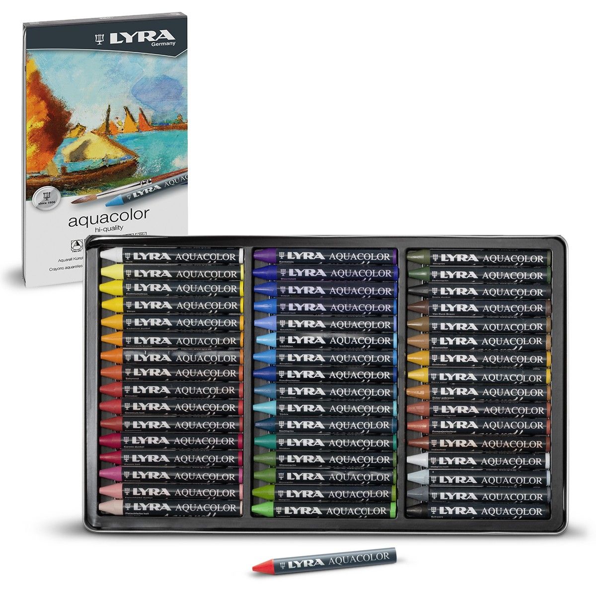 lyra-aquacolor-aquarellkreiden-wasservermalbare-k-nstlerkreiden image 1