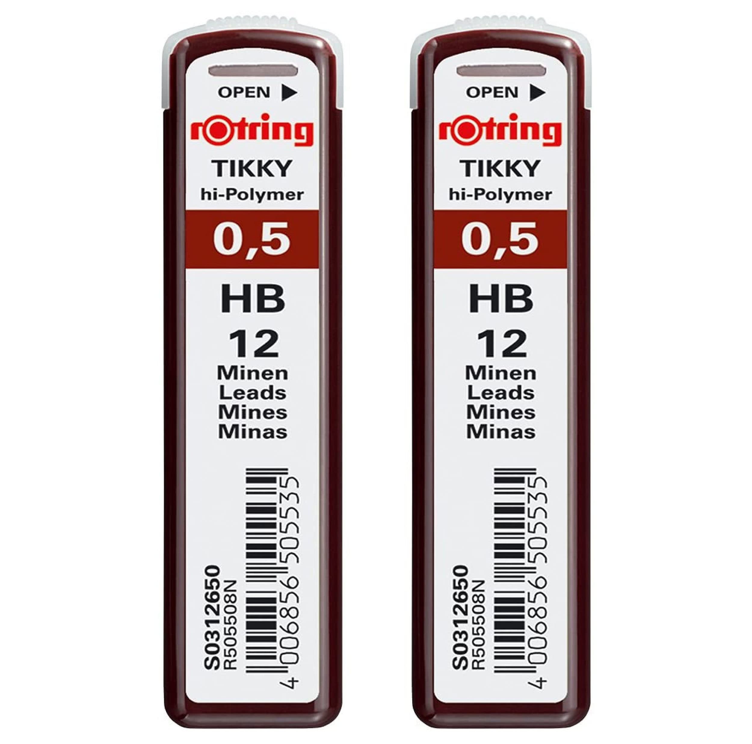 rotring-hochpolymer-ersatzminen-0-5-mm-hb-24-st-ck image 2