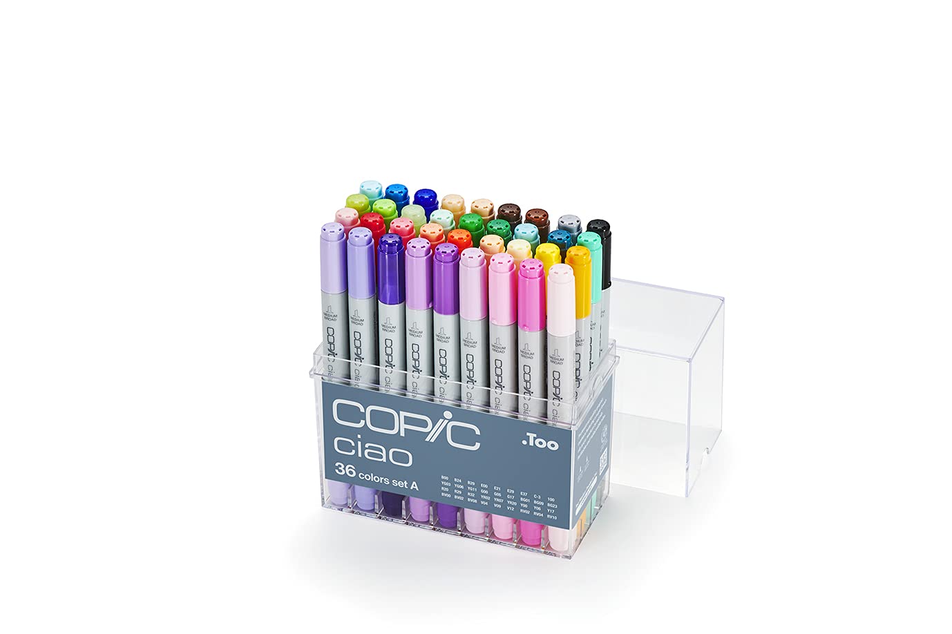 copic-ciao-marker-set-a-36-farben-allround-layoutmarker-im-acryl-display image 2