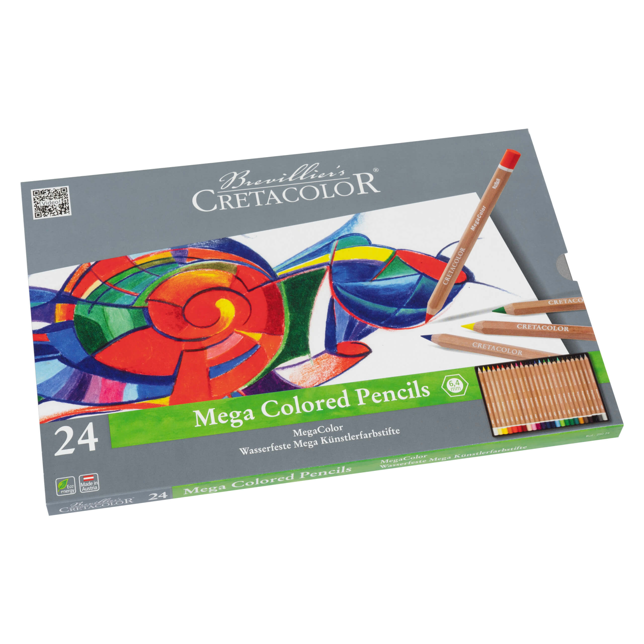 cretacolor-megacolor-farbstifte-24-farben image 2