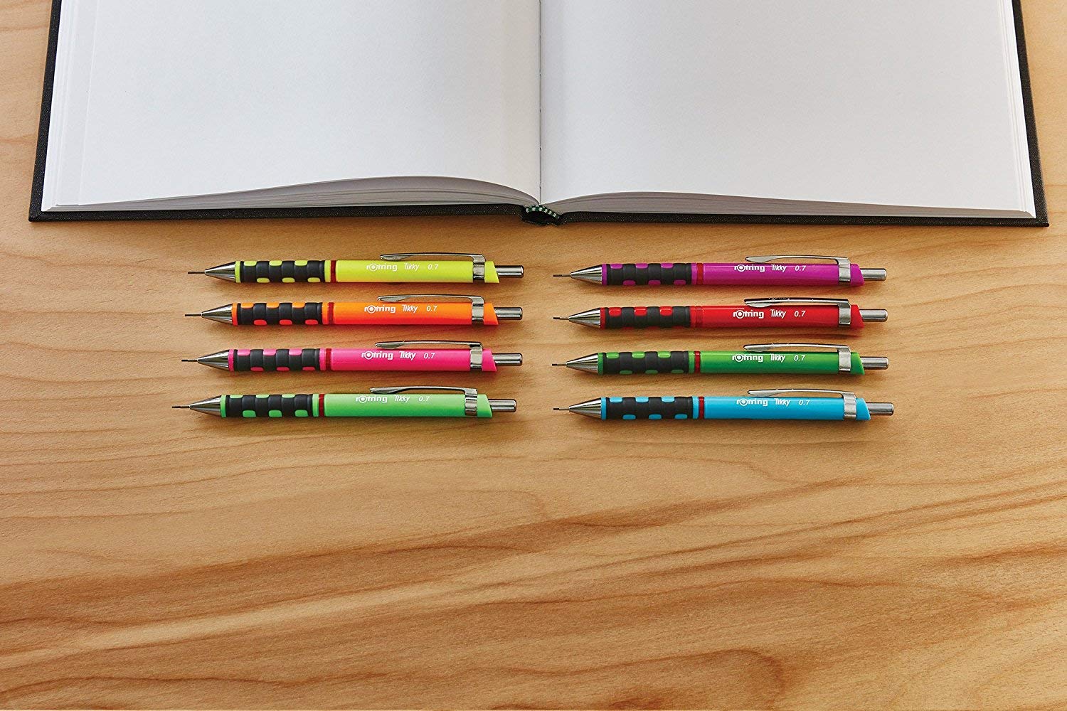 rotring-tikky-druckbleistift-hb-0-7-mm-neonorange-12er-box image 8