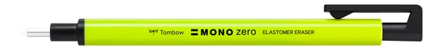 tombow-mono-zero-pr-zisionsradierer-eh-kur53-rundspitze-2-3-mm-neongelb image 1
