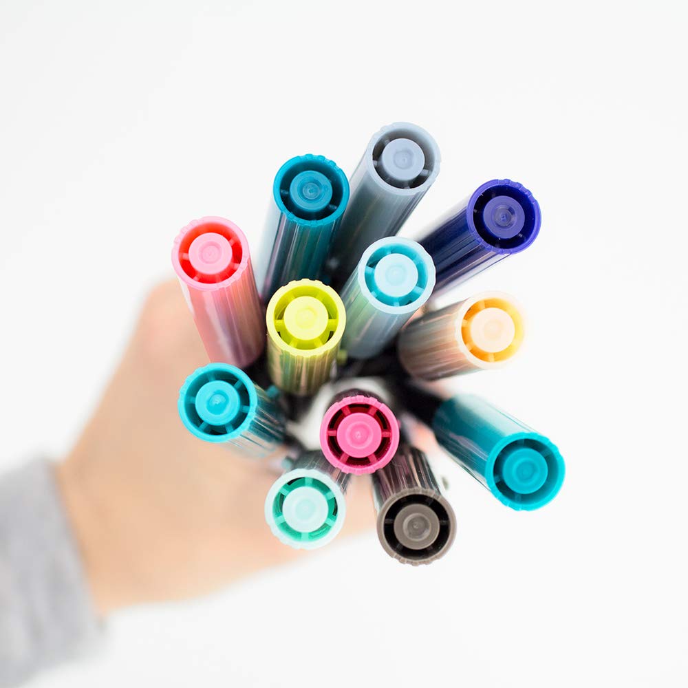 tombow-abt-dual-brush-pen-vintage-colours-6er-set image 2