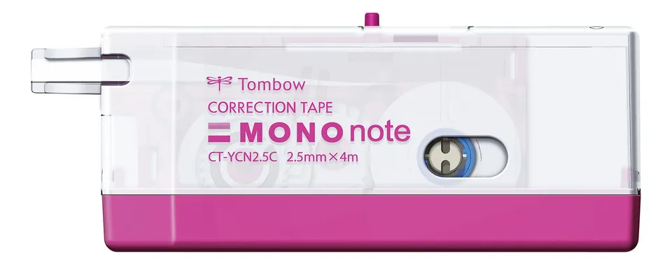tombow-mono-note-korrekturroller-2-5-mm-x-4-m-transparent-pink image 1
