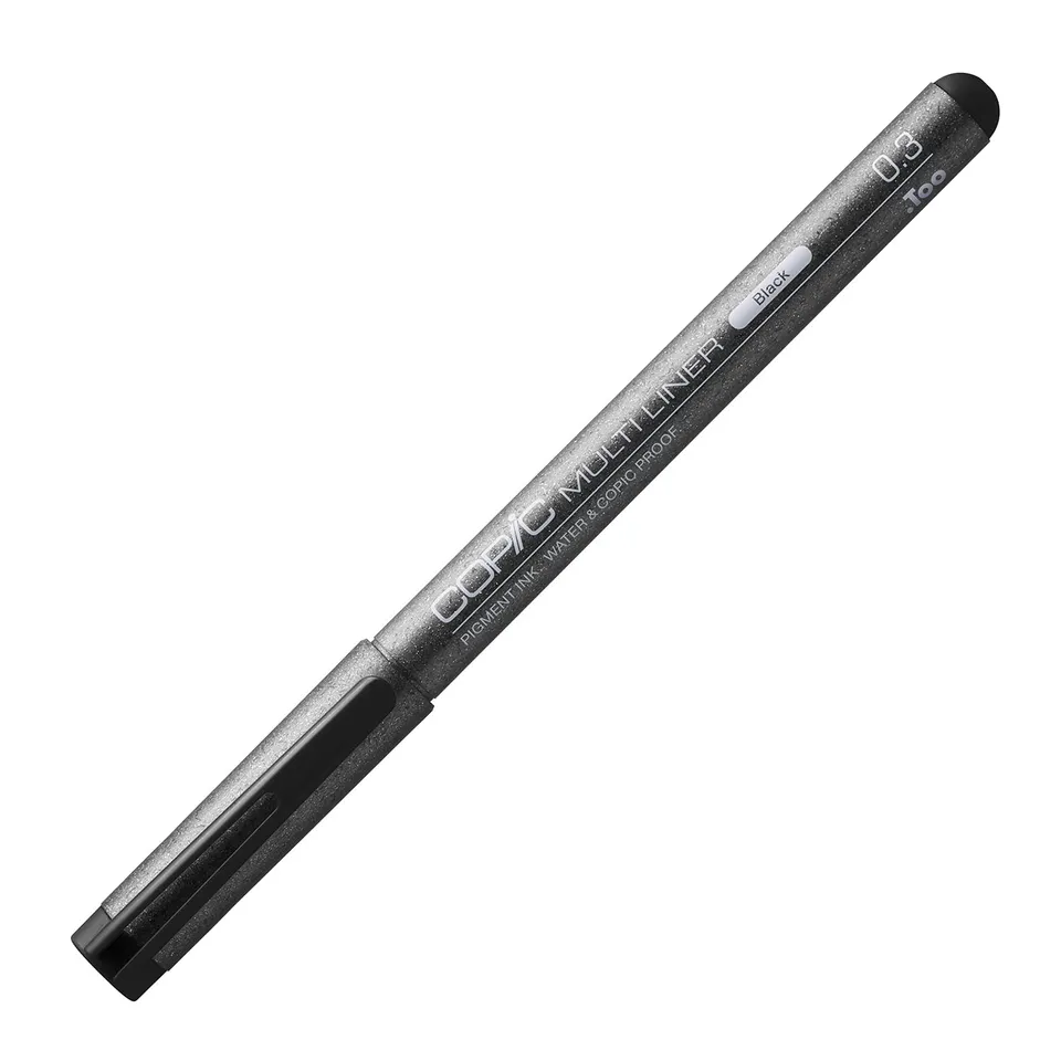 copic-multiliner-0-3-mm-black-fineliner-mit-pigmenttinte image 1