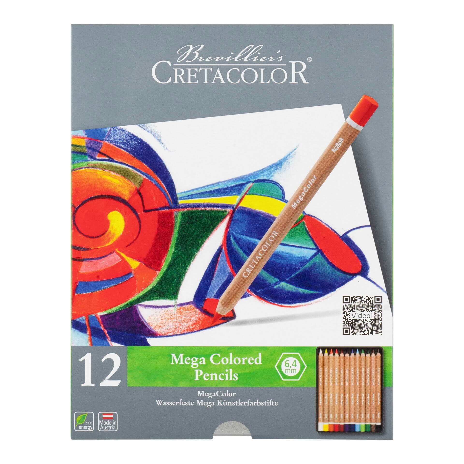cretacolor-megacolor-farbstifte-12-farben image 1