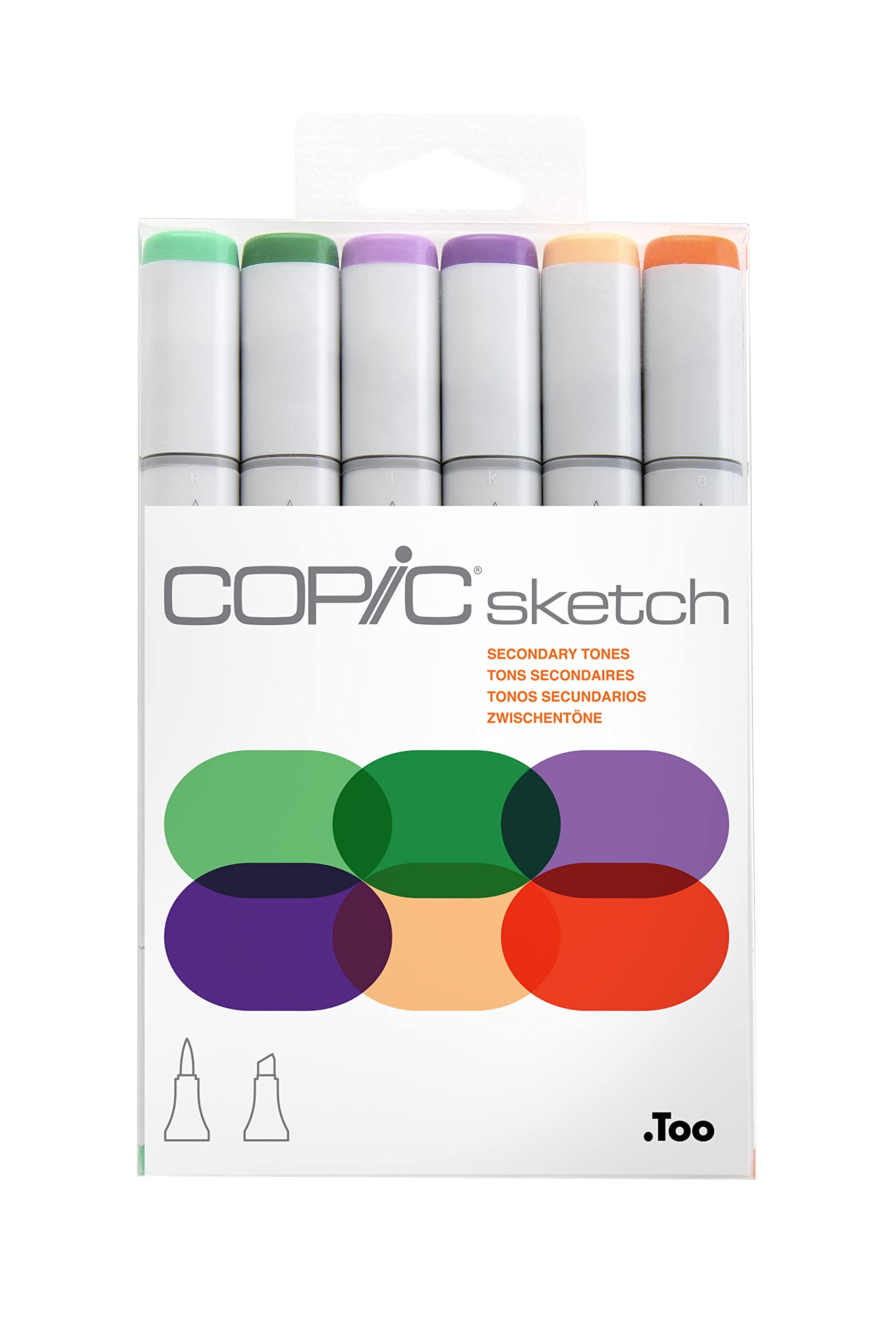 copic-sketch-set-bold-primaries-6er-twin-marker-brush-medium-broad image 7