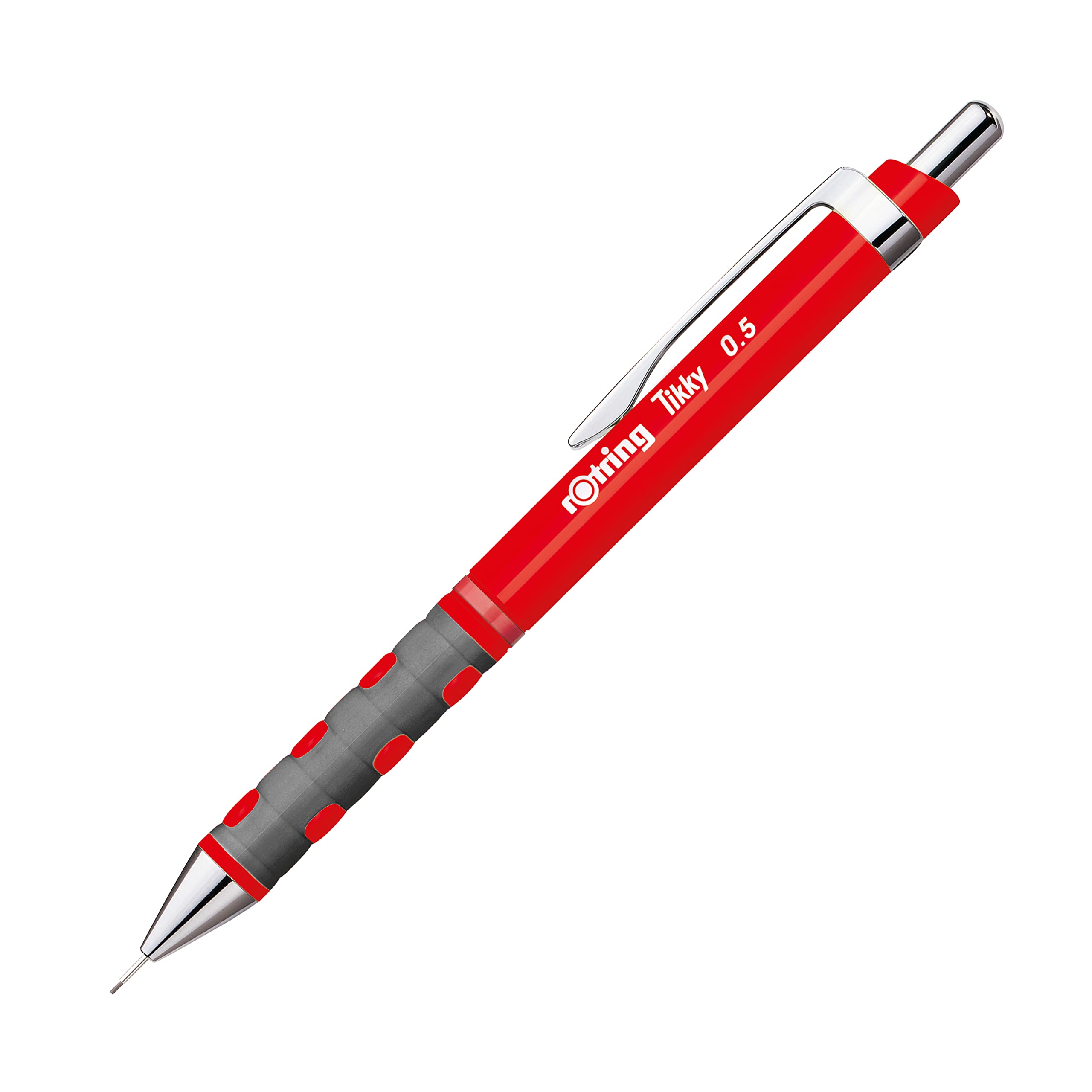 rotring-tikky-feinminenstift-0-5-mm-rot-druckbleistift-mit-radierer image 2
