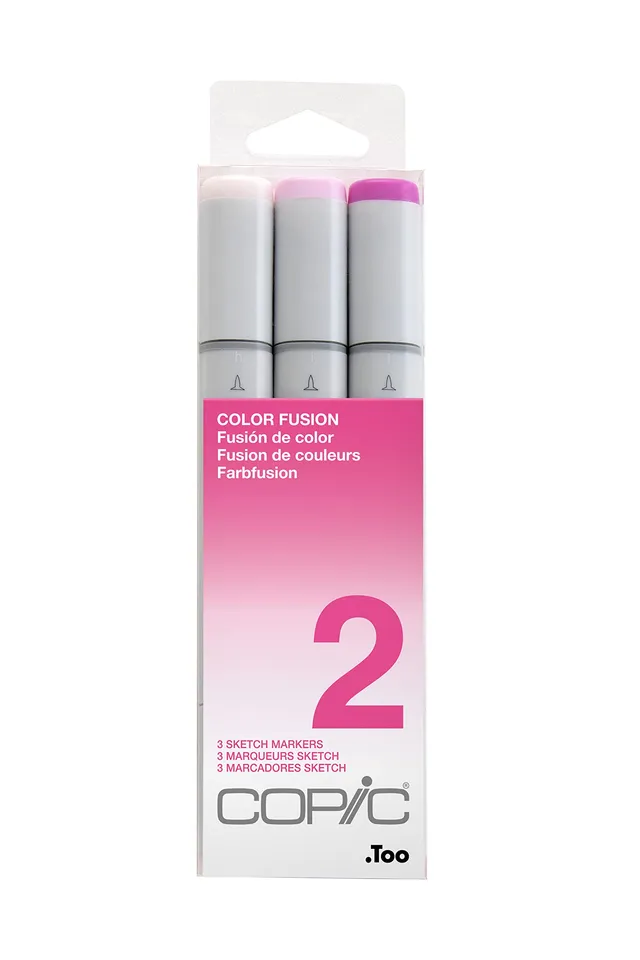 copic-sketch-marker-set-color-fusion-2-3-pinsel-marker image 1