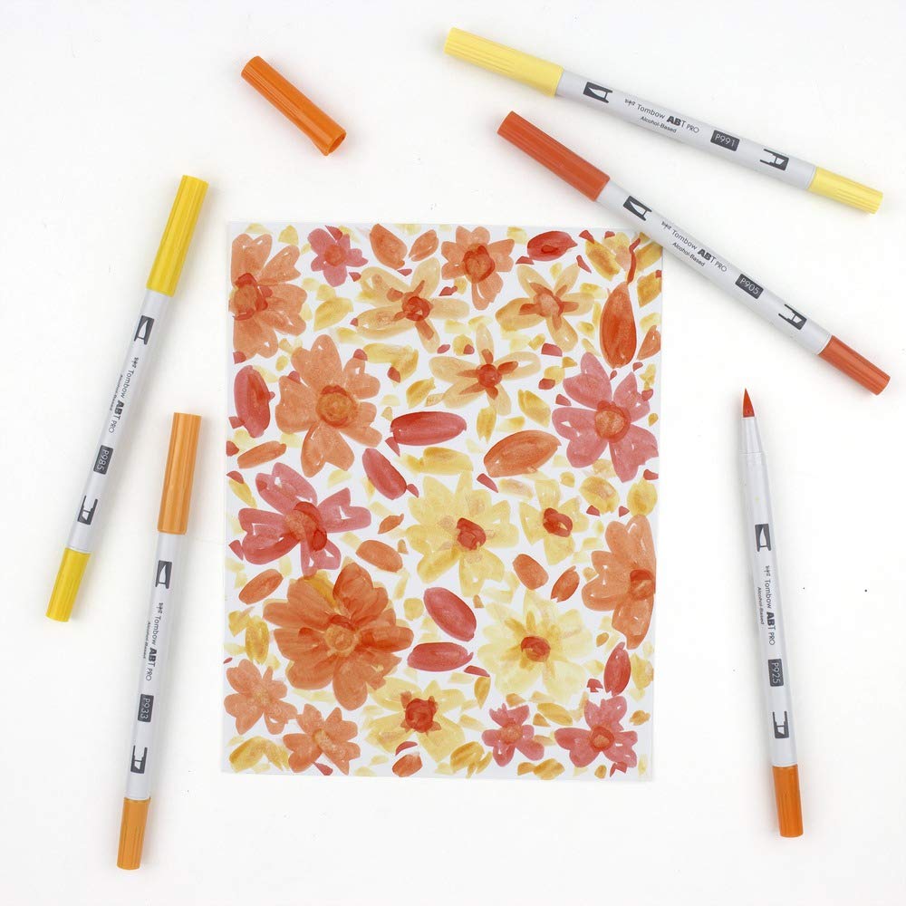 tombow-abt-pro-alkoholmarker-yellow-colors-twin-marker-einzeln image 3