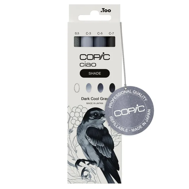 copic-ciao-shade-twin-marker-3er-set-dark-cool-gray-multiliner-0-5-mm image 1