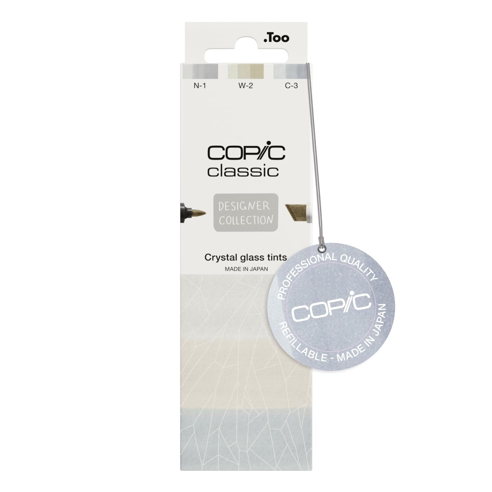 copic-classic-designer-collection-crystal-glass-tints-3er-twin-marker-breit-fein image 1