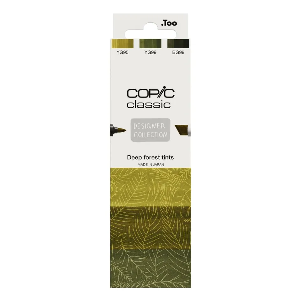 copic-classic-designer-collection-deep-forest-tints-3er-set-yg95-yg99-bg99 image 1