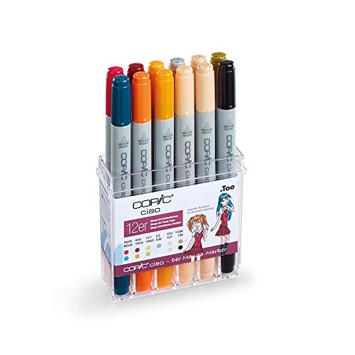 copic-ciao-marker-12er-manga-set-schuluniformen-twin-marker-im-acryl-display image 8